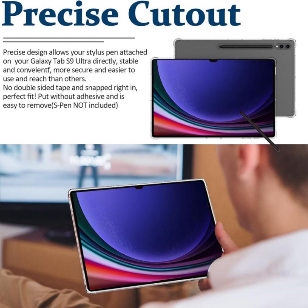 Kryt Samsung Galaxy Tab S10 Fe Kryty Na Mobil Průhledný Hd