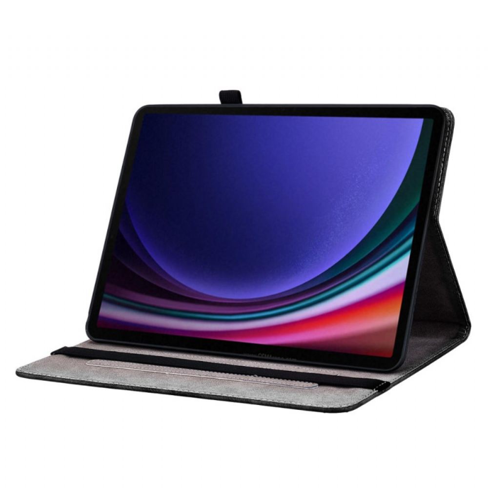 Pouzdro Samsung Galaxy Tab S10 Fe Design Nefritového Květu