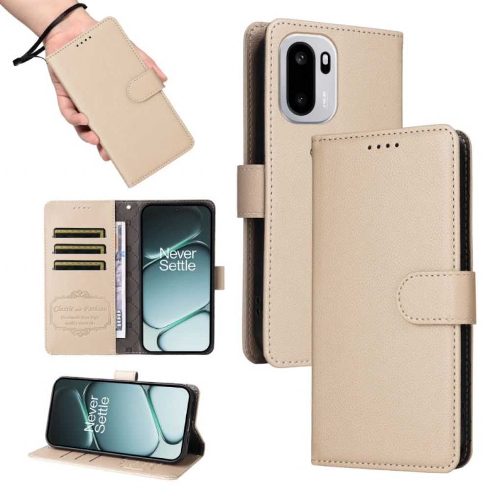 Kožený Kryt Oneplus 15r Blokování Rfid