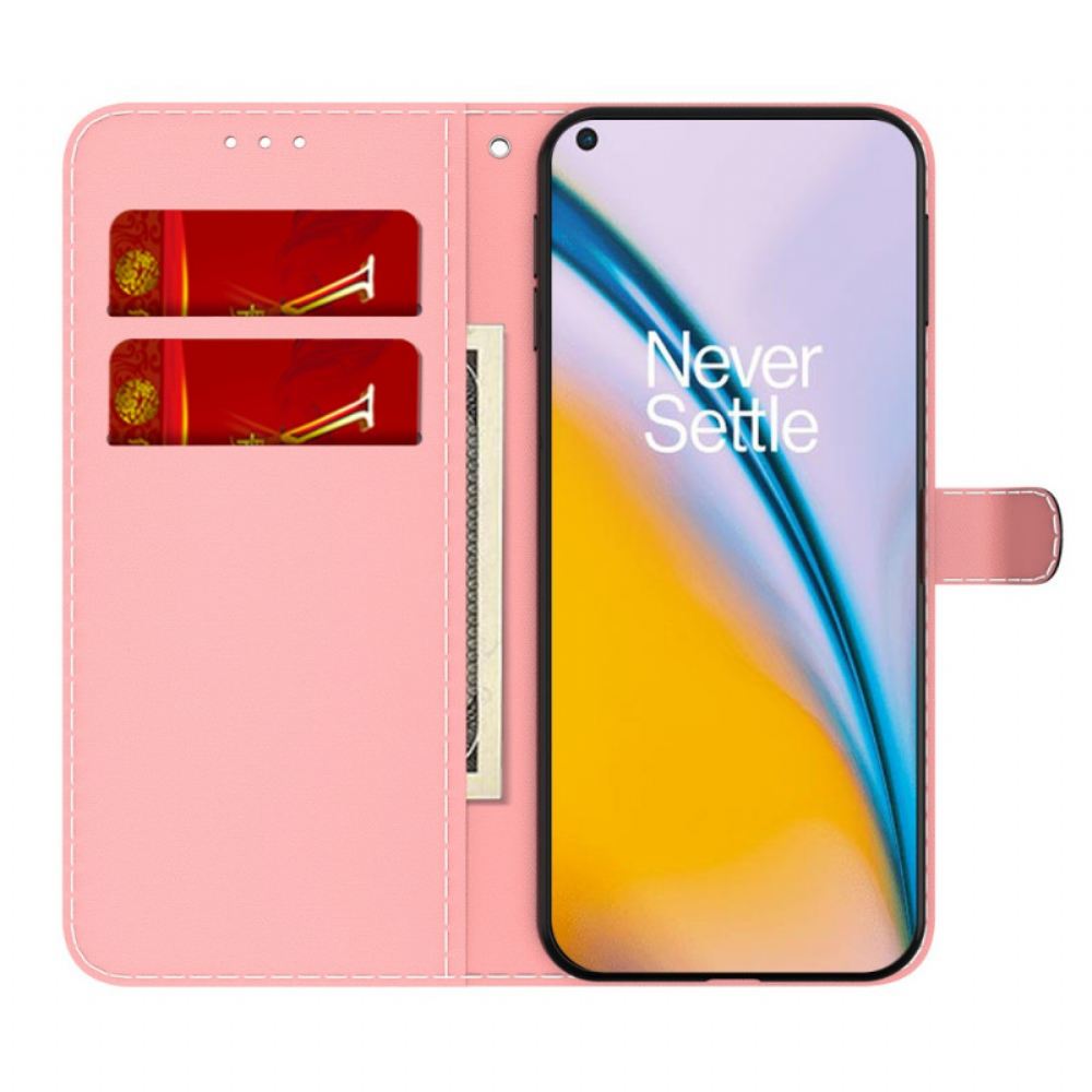 Flipové Pouzdro Na OnePlus Nord 2 5G Akvarel