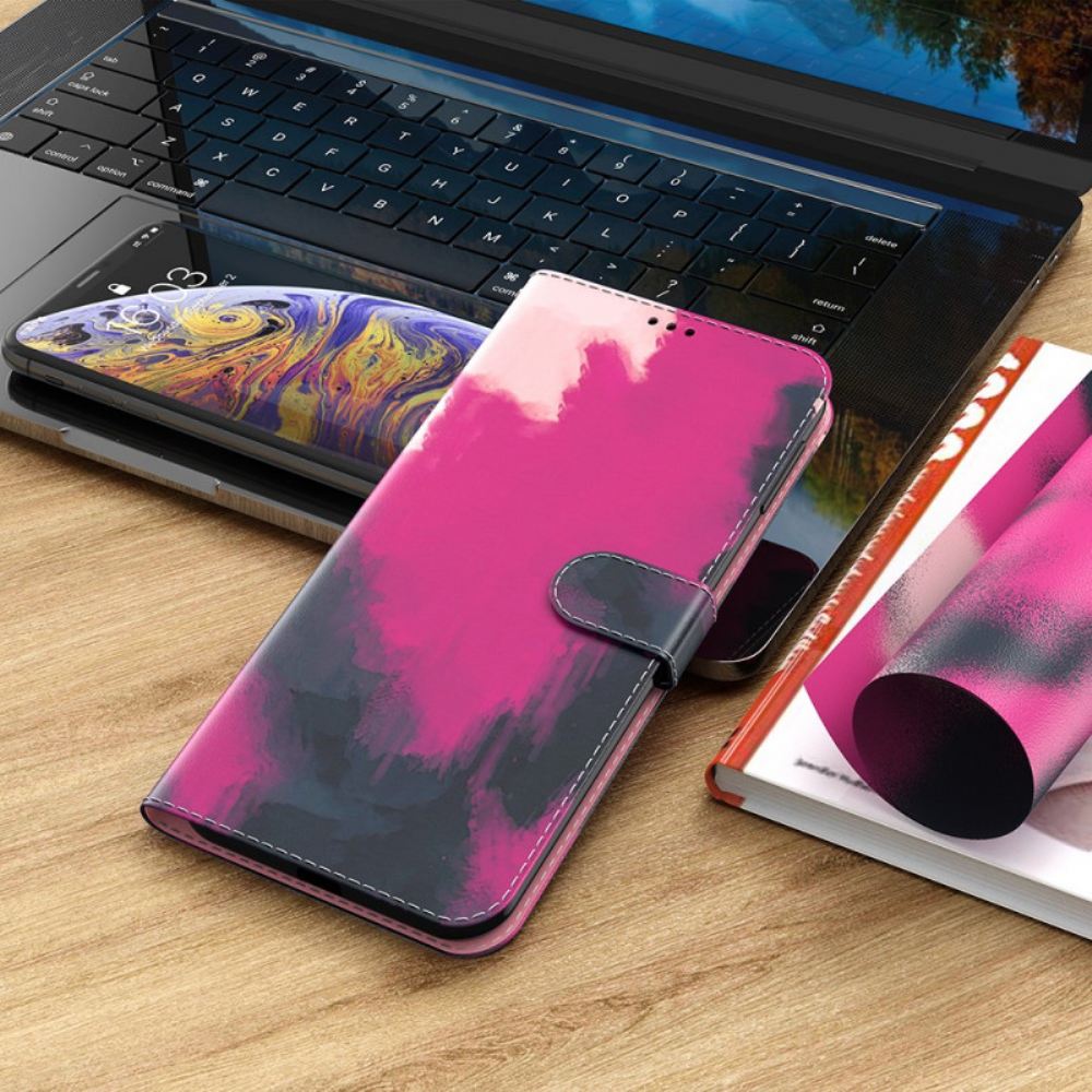Flipové Pouzdro Na OnePlus Nord 2 5G Akvarel