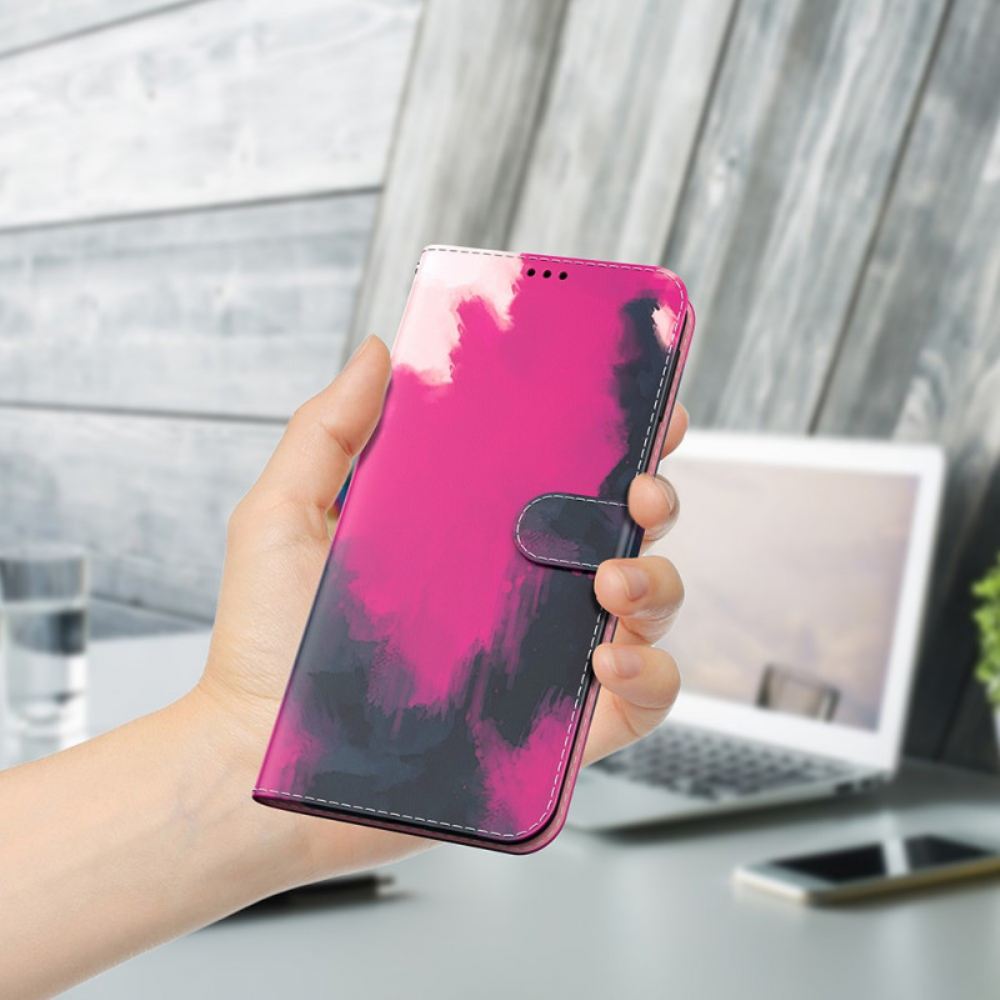 Flipové Pouzdro Na OnePlus Nord 2 5G Akvarel