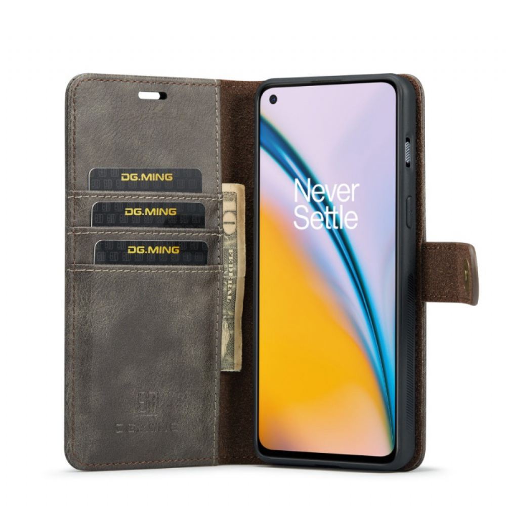 Flipové Pouzdro Na OnePlus Nord 2 5G Dg. Ming Odnímatelný