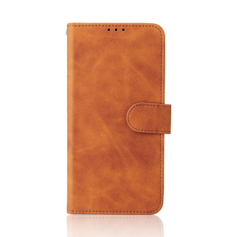 Flipové Pouzdro Na OnePlus Nord 2 5G Dotek Pokožky