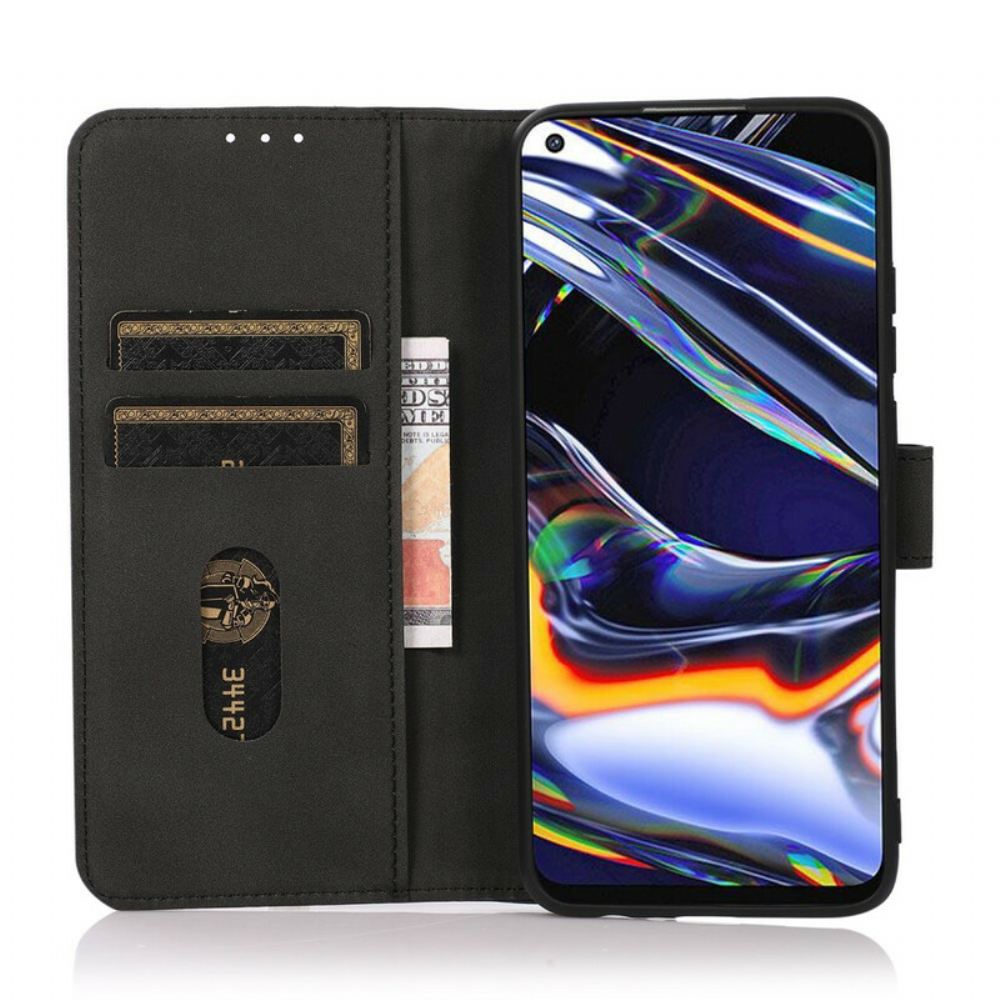 Flipové Pouzdro Na OnePlus Nord 2 5G Módní Kožený Efekt Khazneh