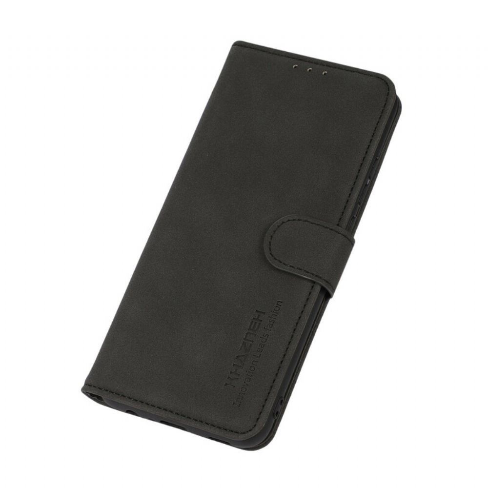 Flipové Pouzdro Na OnePlus Nord 2 5G Módní Kožený Efekt Khazneh