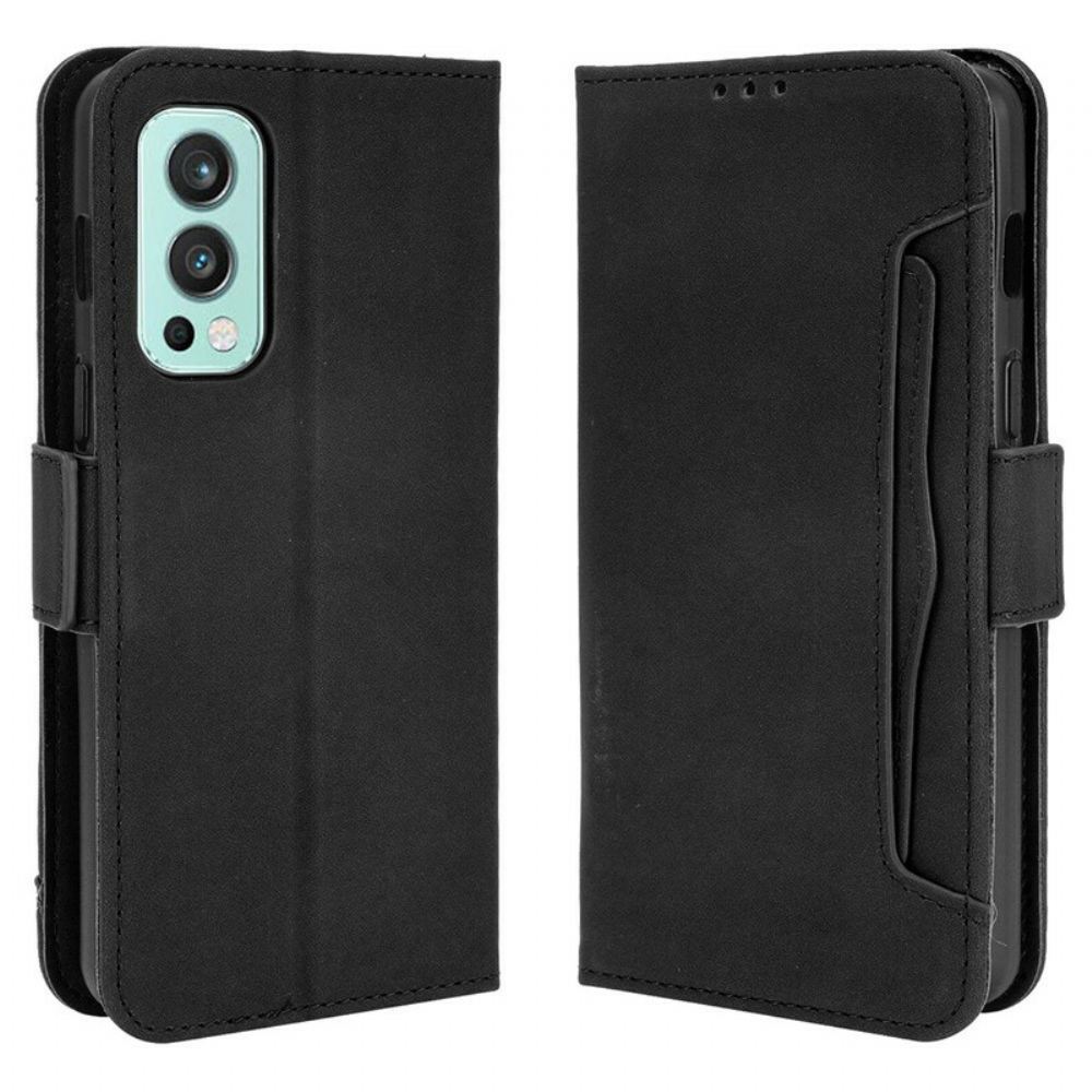 Flipové Pouzdro Na OnePlus Nord 2 5G Třída Premier S Více Kartami