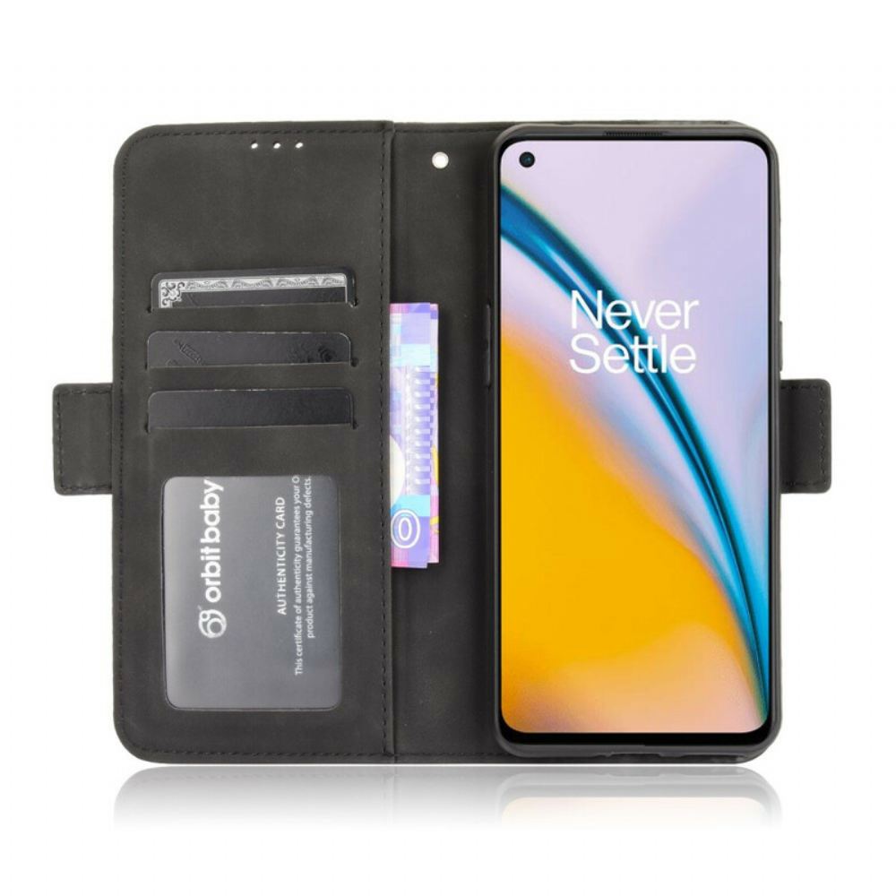 Flipové Pouzdro Na OnePlus Nord 2 5G Třída Premier S Více Kartami