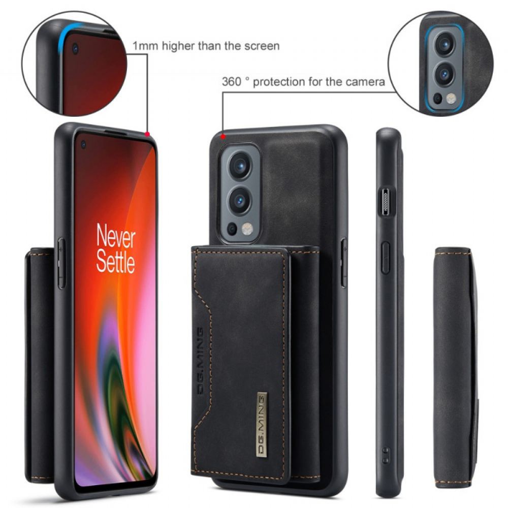 Kryt Na OnePlus Nord 2 5G Odnímatelný Držák Karet Dg.ming