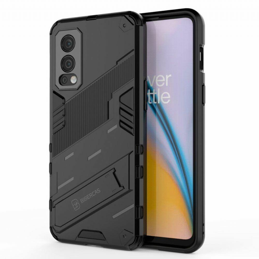 Kryt Na OnePlus Nord 2 5G Odnímatelný Hands-free Dvoupolohový Stojan