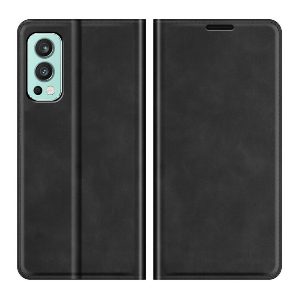 Kryty Na Mobil Na OnePlus Nord 2 5G Flipové Pouzdro Dotek Pokožky