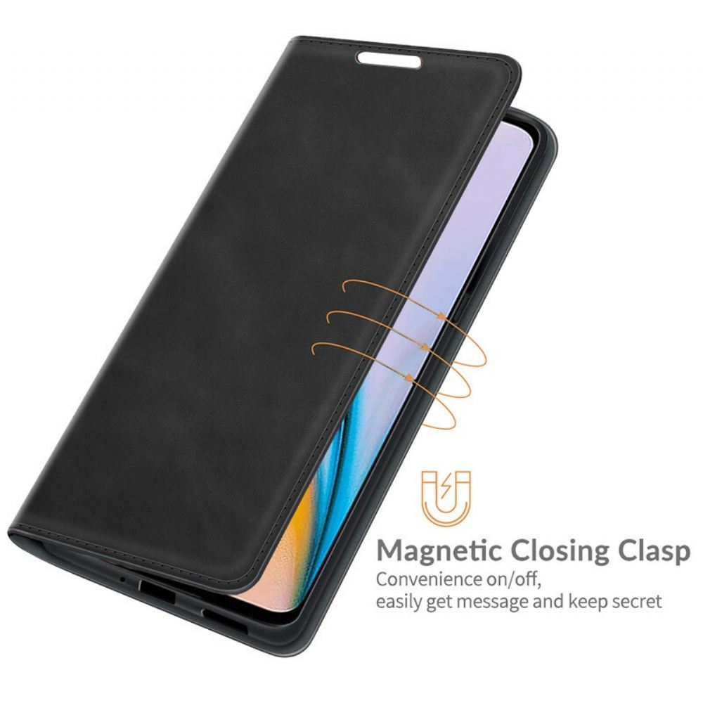 Kryty Na Mobil Na OnePlus Nord 2 5G Flipové Pouzdro Dotek Pokožky