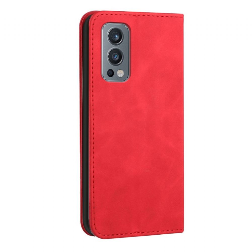 Kryty Na Mobil Na OnePlus Nord 2 5G Flipové Pouzdro Kožený Styl S-design
