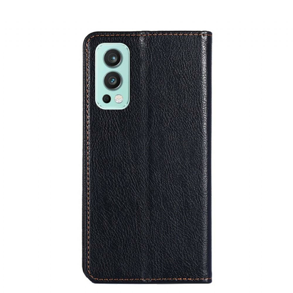 Kryty Na Mobil Na OnePlus Nord 2 5G Flipové Pouzdro Styl Vintage Kůže