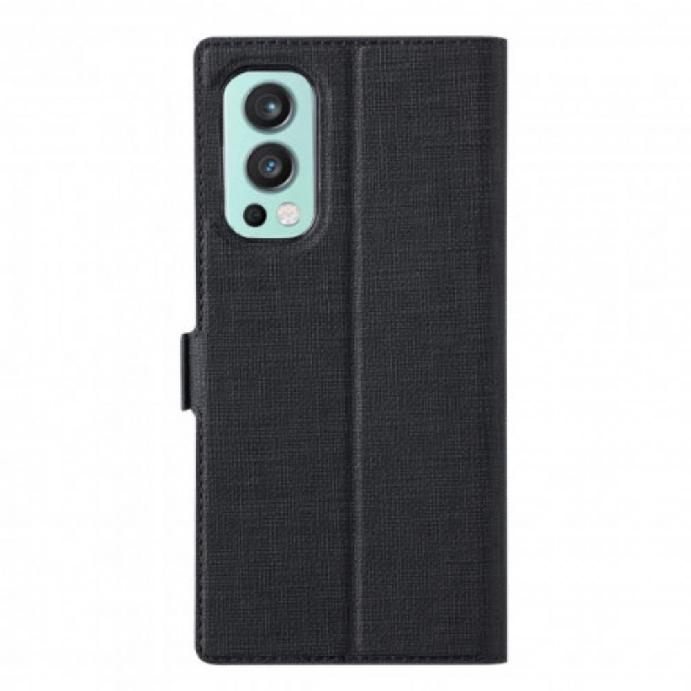 Kryty Na Mobil Na OnePlus Nord 2 5G Flipové Pouzdro Texturovaný Vili Dmx