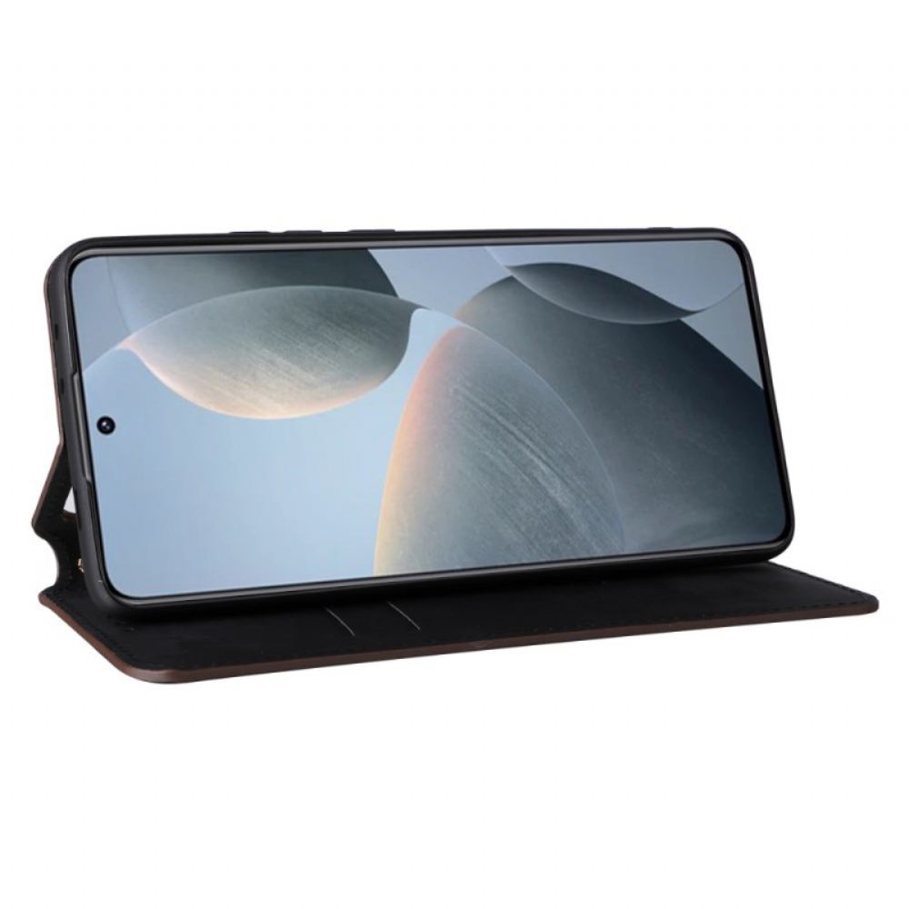 Kožené Pouzdro Folio Na Poco X6 Pro 5g 3d Diamanty