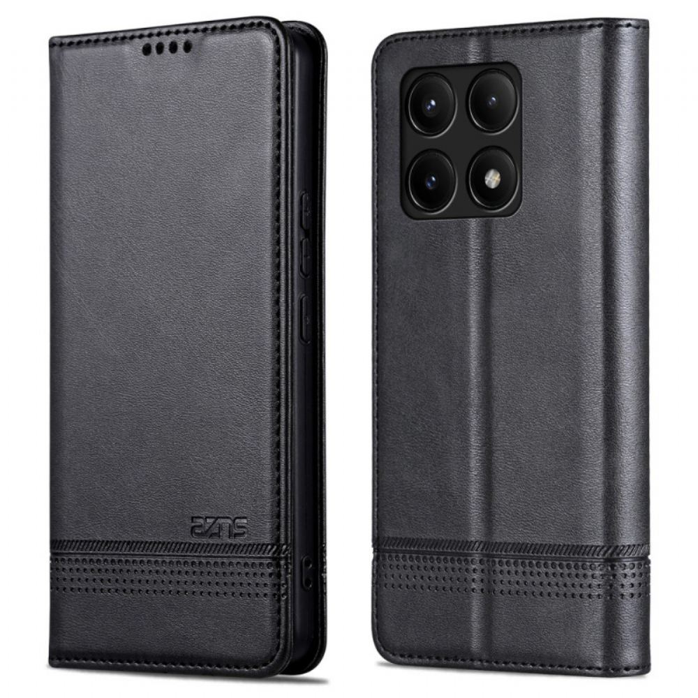 Kožené Pouzdro Folio Poco X6 Pro 5g Azns
