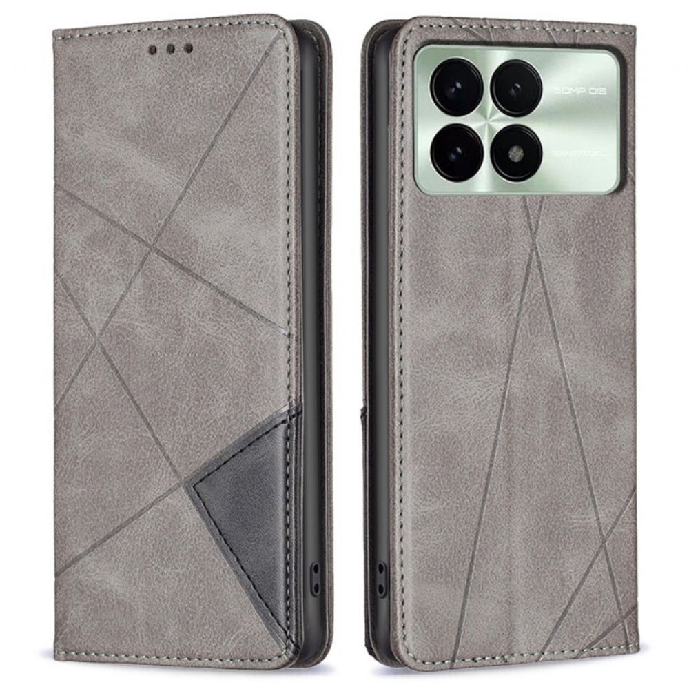 Kožené Pouzdro Folio Poco X6 Pro 5g Diamanty