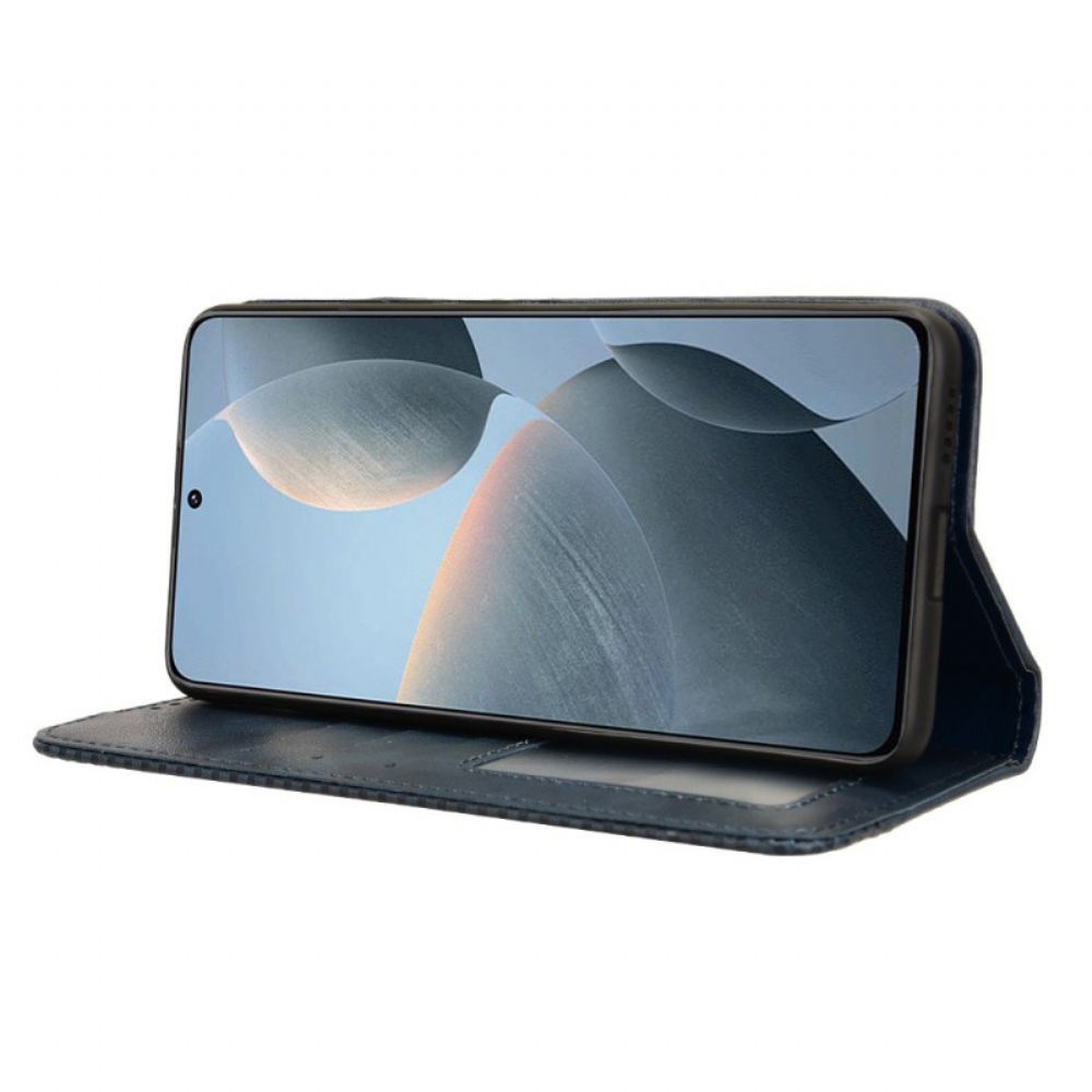 Kožené Pouzdro Folio Poco X6 Pro 5g Ročník
