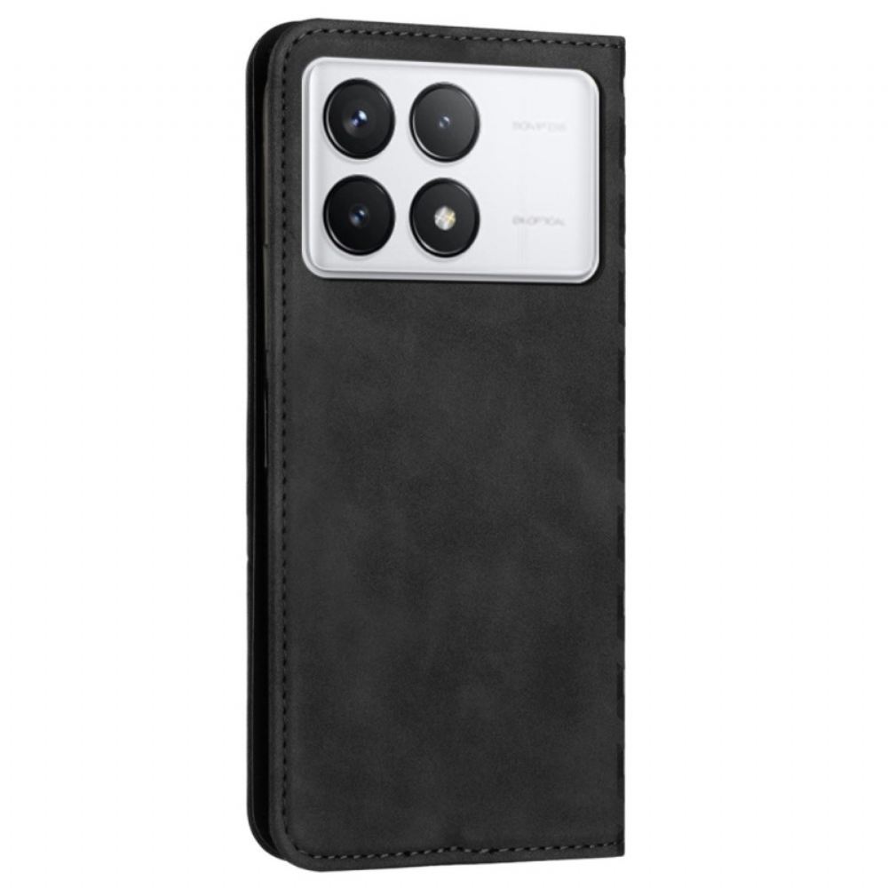 Kožené Pouzdro Poco X6 Pro 5g 3d Diamant