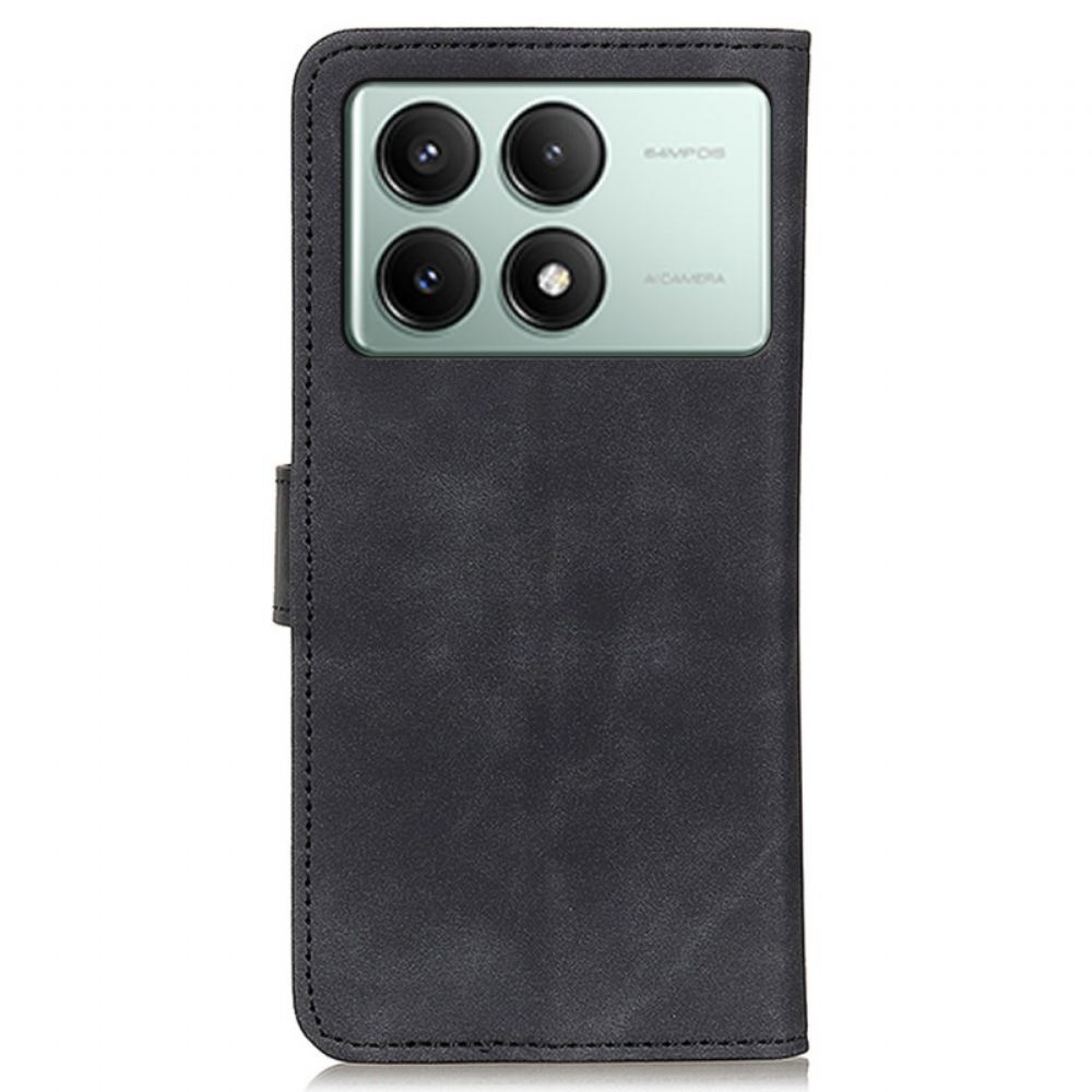 Kožený Kryt Na Poco X6 Pro 5g Retro Styl Khazneh