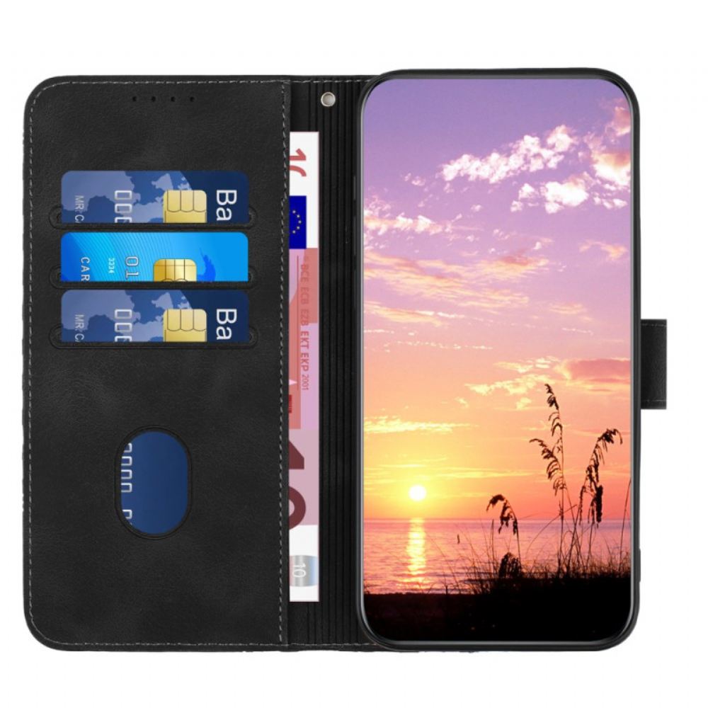 Kožený Kryt Poco X6 Pro 5g Grafické Lanko Sloní Hlavy
