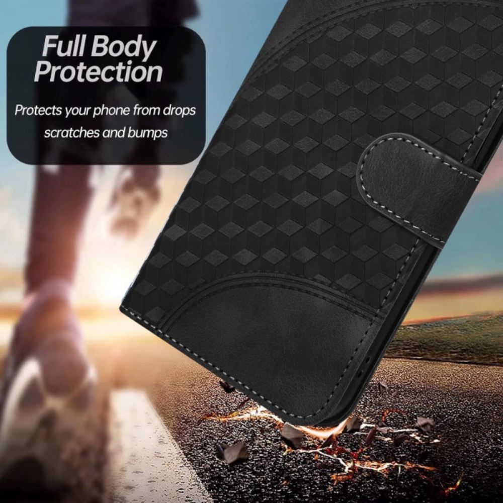 Kožený Kryt Poco X6 Pro 5g Grafické Lanko Sloní Hlavy