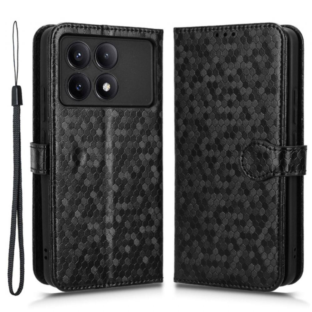 Kožený Kryt Poco X6 Pro 5g Popruhové Body