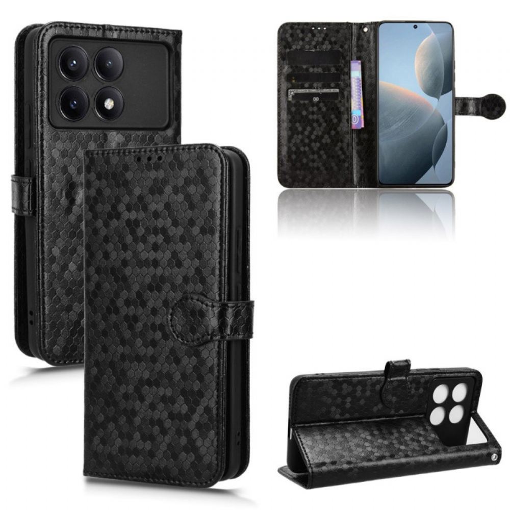 Kožený Kryt Poco X6 Pro 5g Popruhové Body