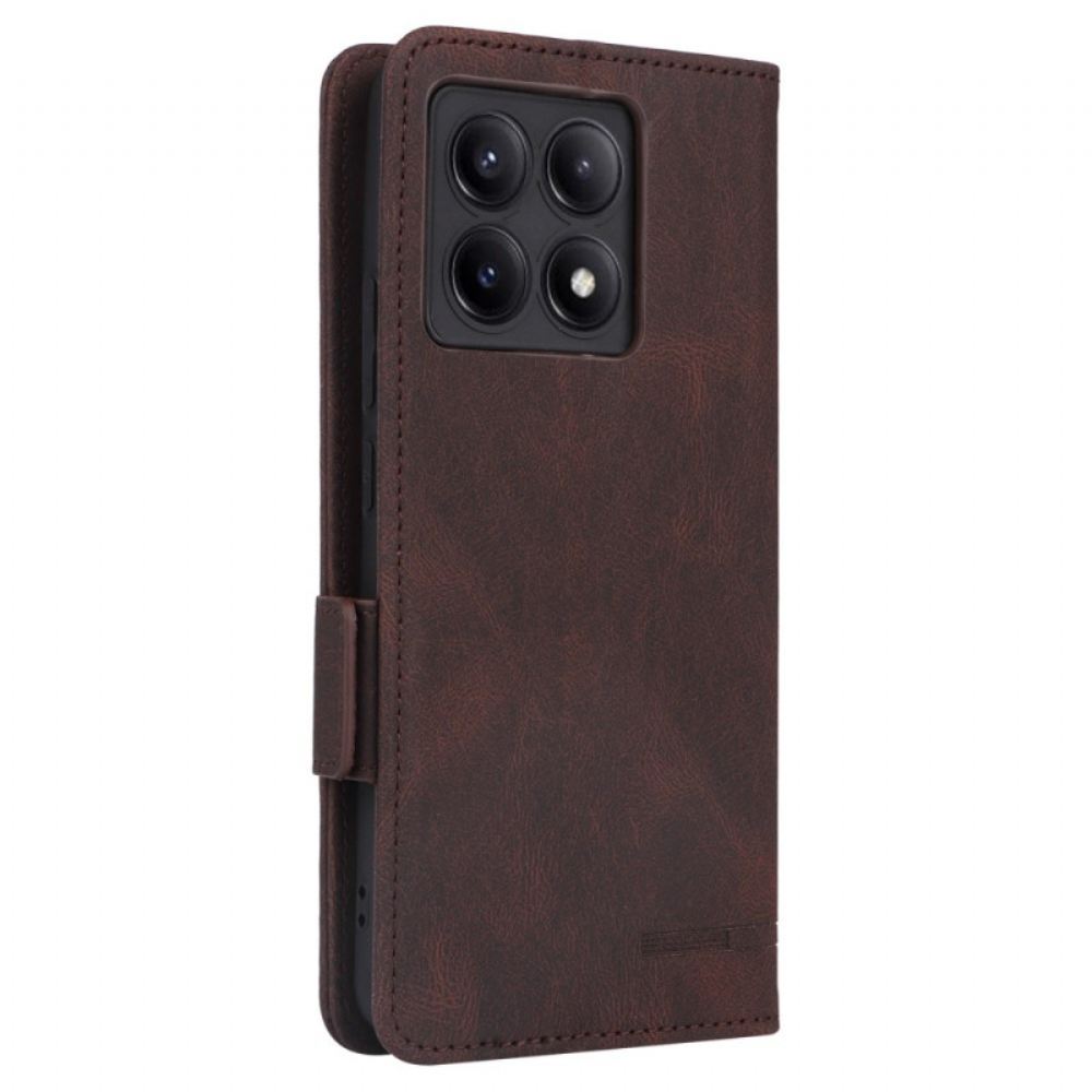 Kožený Kryt Poco X6 Pro 5g Retro Design