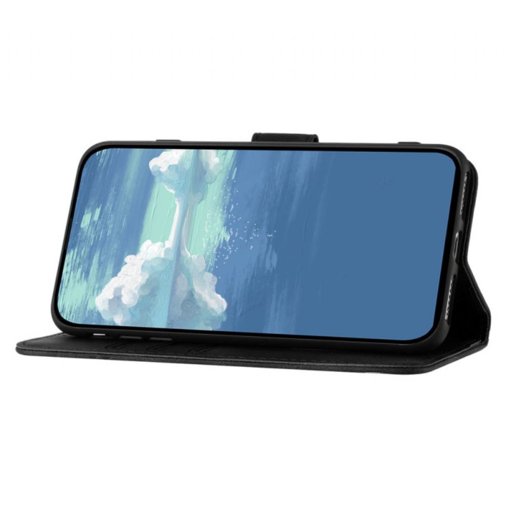 Kožený Kryt Poco X6 Pro 5g Stylizované S Popruhem