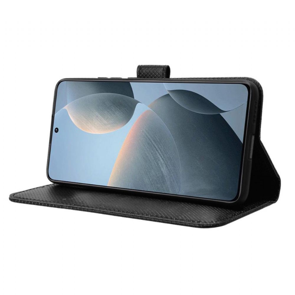 Kožený Kryt Poco X6 Pro 5g Tečkovaný Pásek