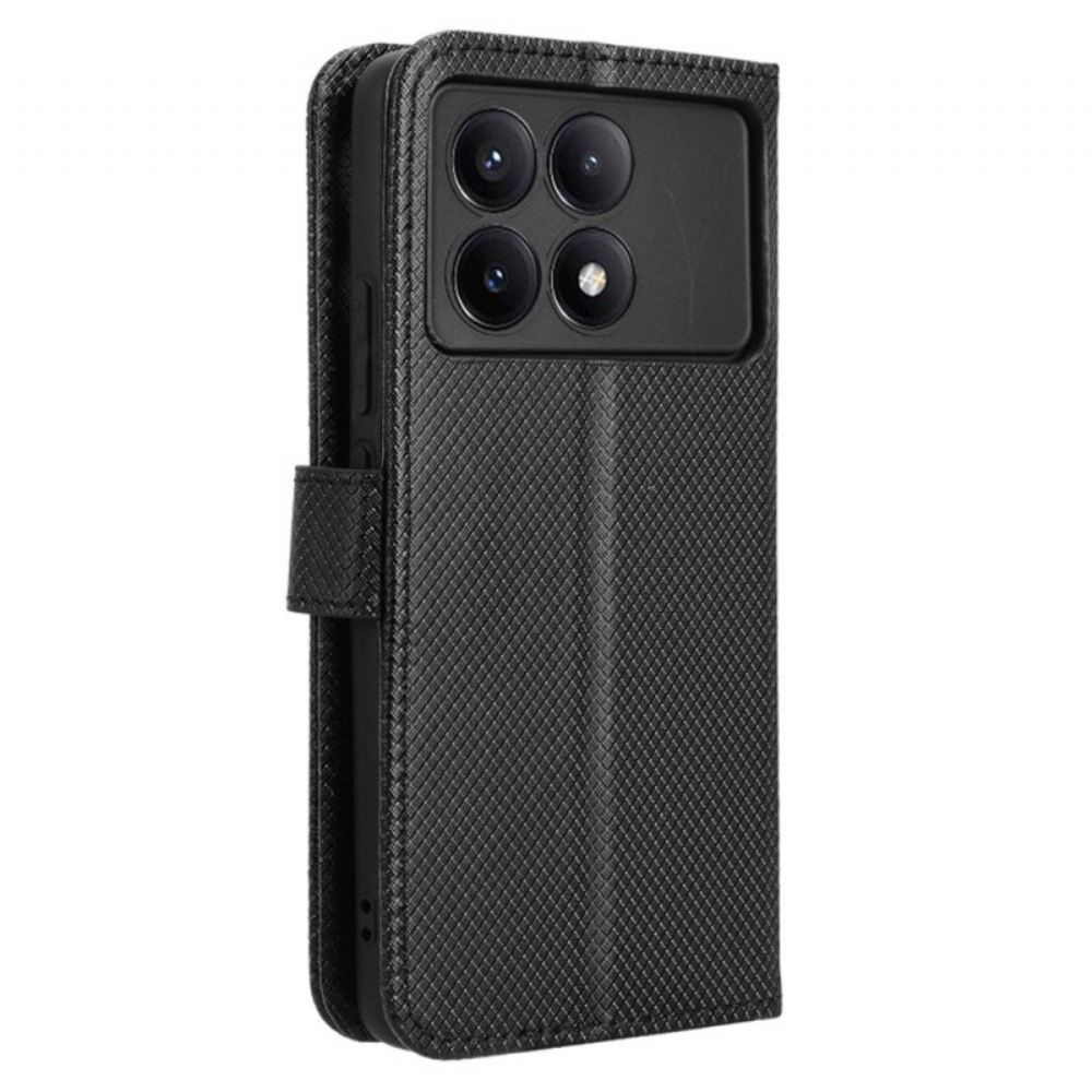 Kožený Kryt Poco X6 Pro 5g Tečkovaný Pásek
