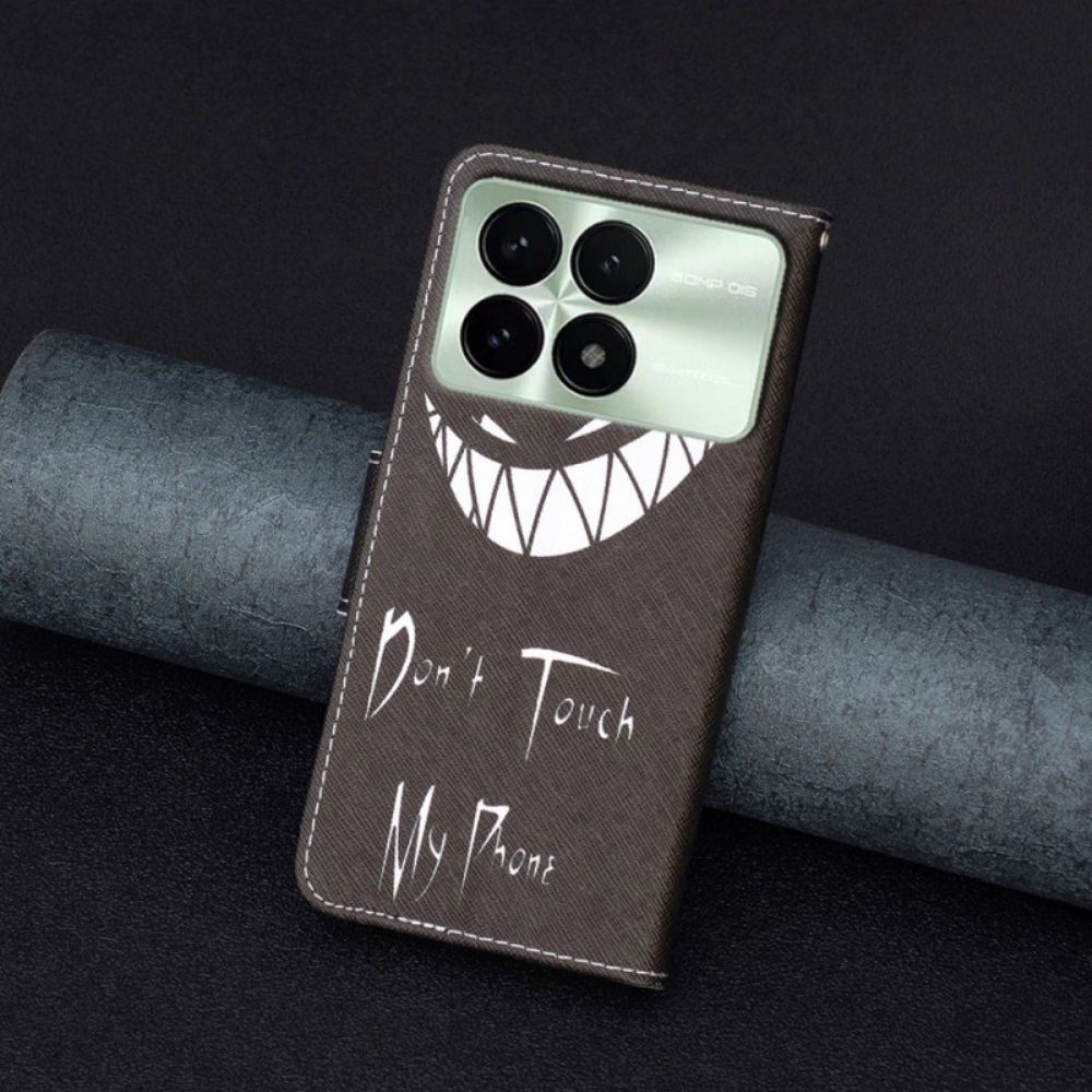 Kožený Kryt Poco X6 Pro 5g Zlý Telefon