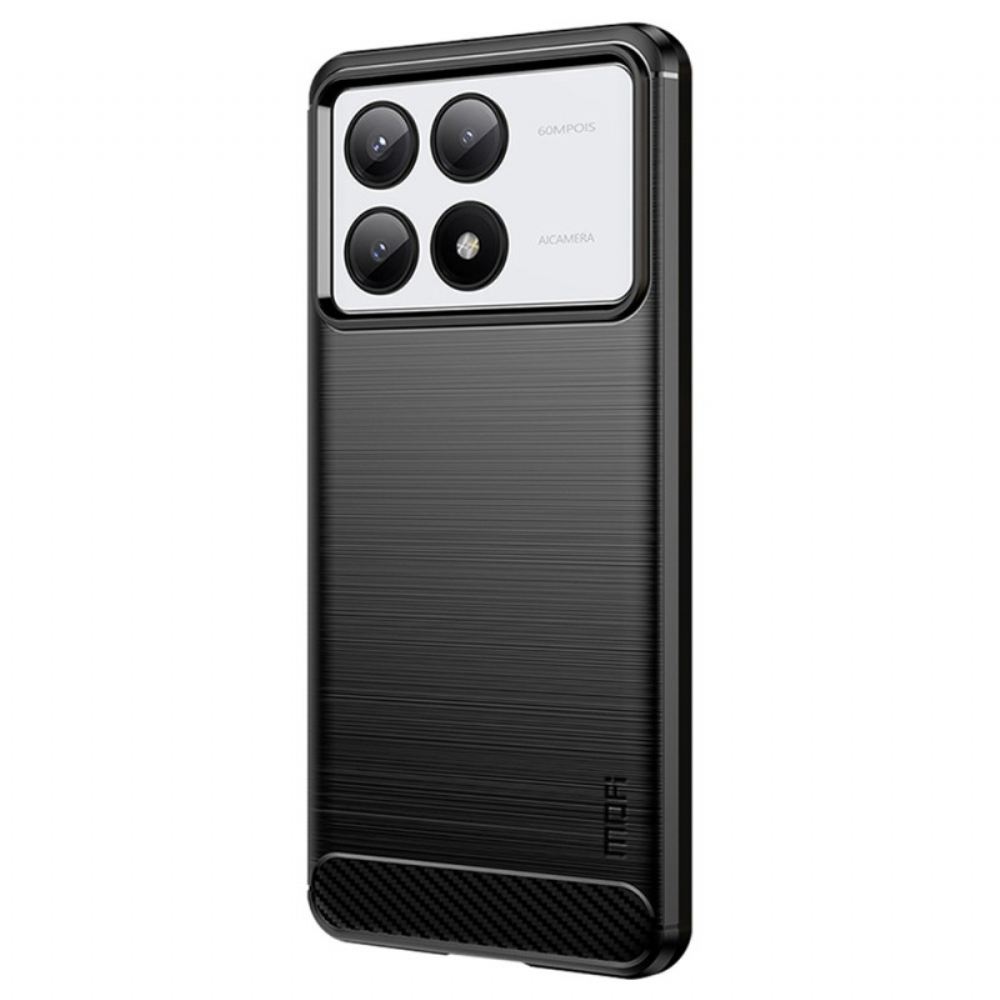 Kryt Poco X6 Pro 5g Mofi Kartáčované Uhlíkové Vlákno