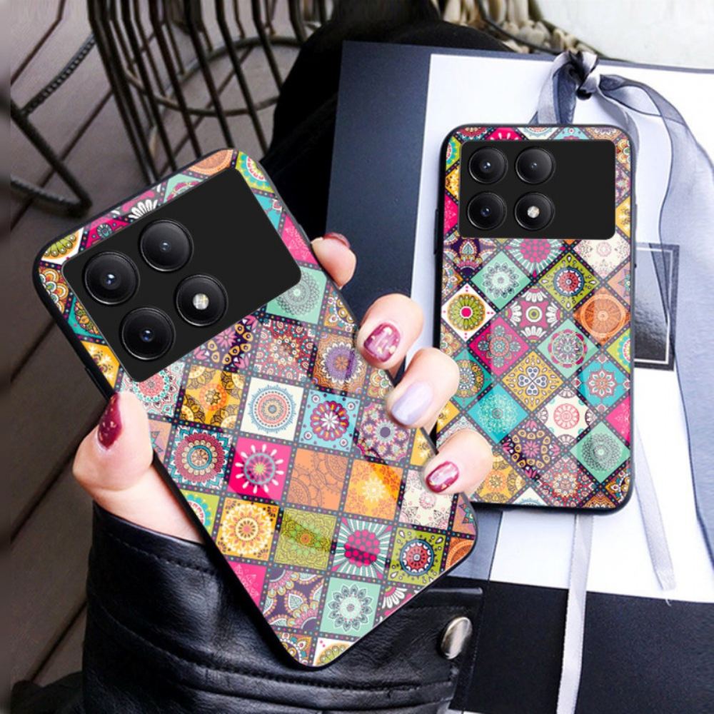 Kryt Poco X6 Pro 5g Patchworková Podpora A Popruh