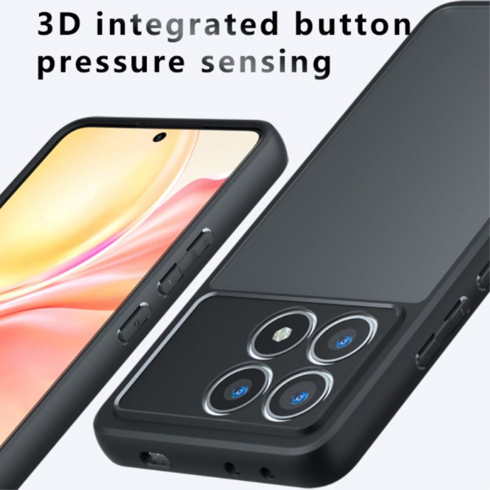 Kryt Poco X6 Pro 5g Černá Průhledná