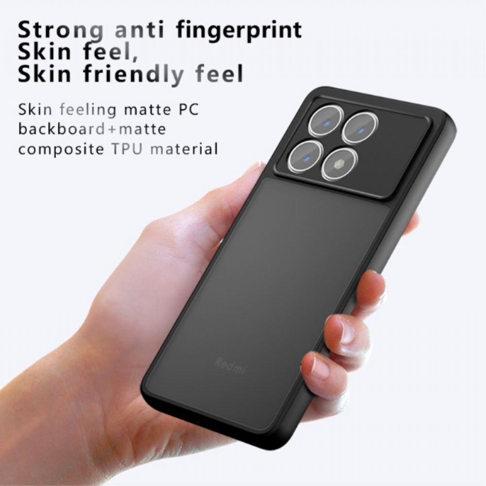 Kryt Poco X6 Pro 5g Černá Průhledná
