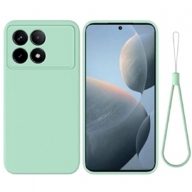 Kryt Poco X6 Pro 5g Řemínek Z Tekutého Silikonu
