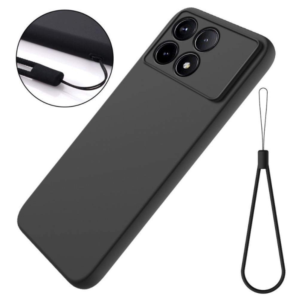 Kryt Poco X6 Pro 5g Řemínek Z Tekutého Silikonu