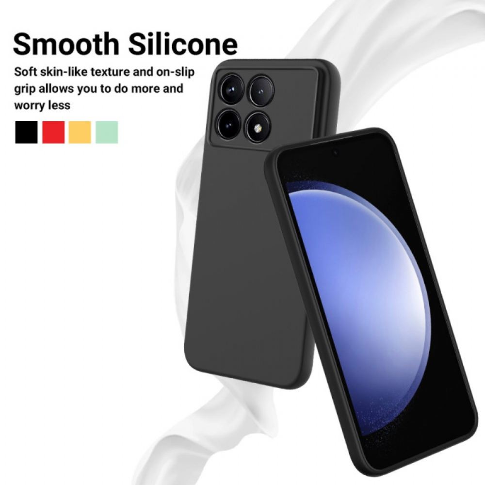 Kryt Poco X6 Pro 5g Řemínek Z Tekutého Silikonu