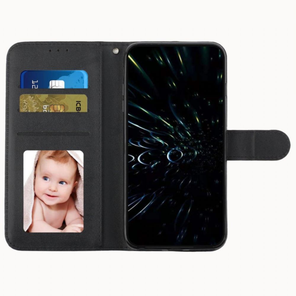 Peněženková Pouzdra Poco X6 Pro 5g Kryty Na Mobil Obchodní Styl S Popruhem