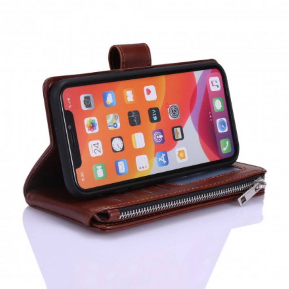 Flipové Pouzdro Na iPhone 11 Pro Multifunkční Podnik