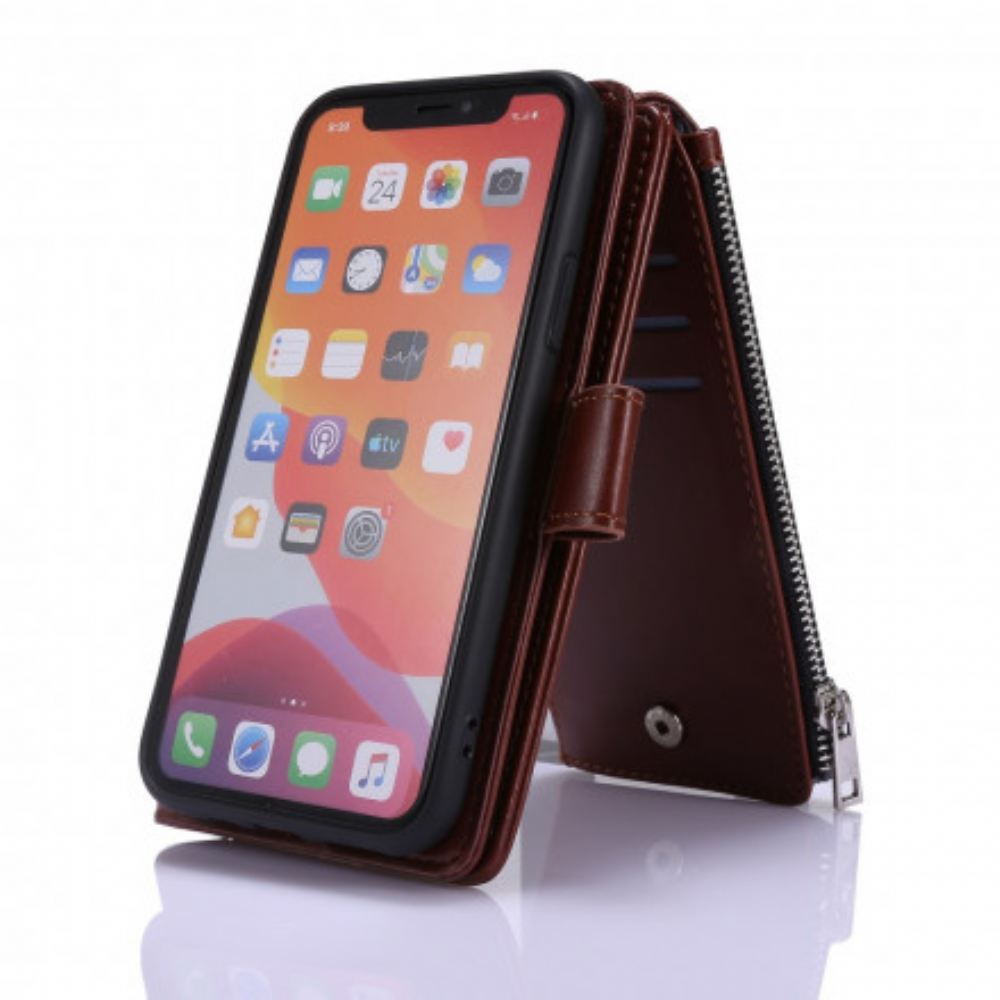 Flipové Pouzdro Na iPhone 11 Pro Multifunkční Podnik