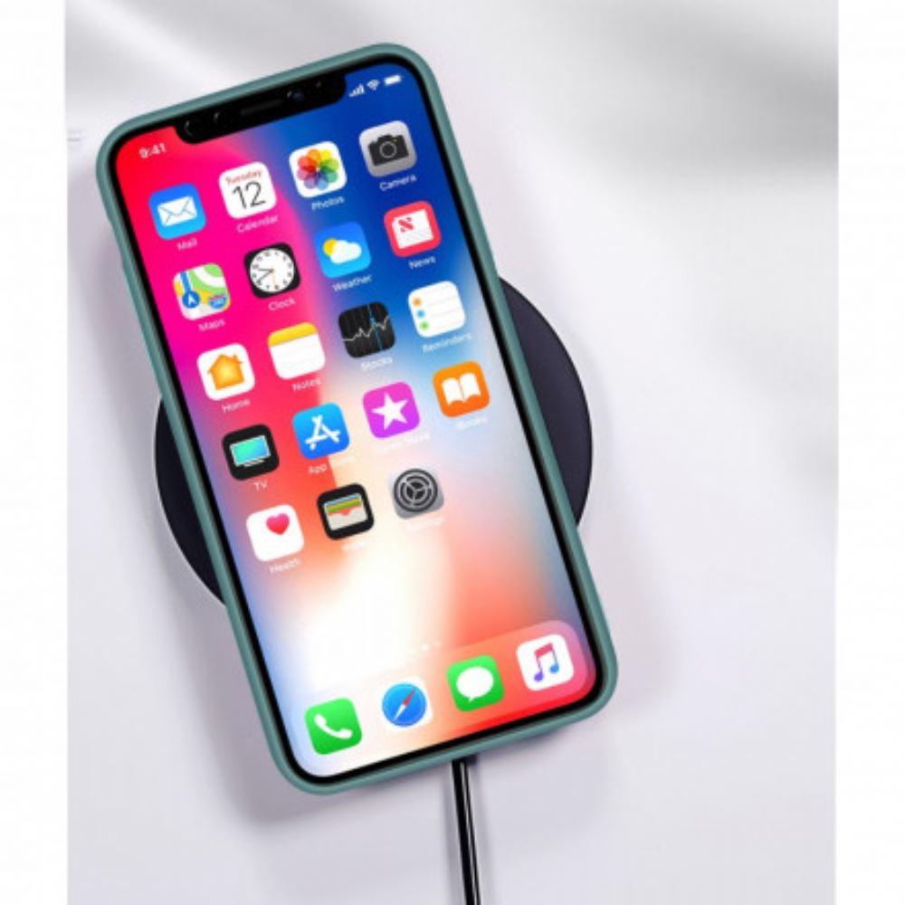 Kryty Na Mobil Na iPhone 11 Pro Držák Na Karty Ze Silikonu A Umělé Kůže