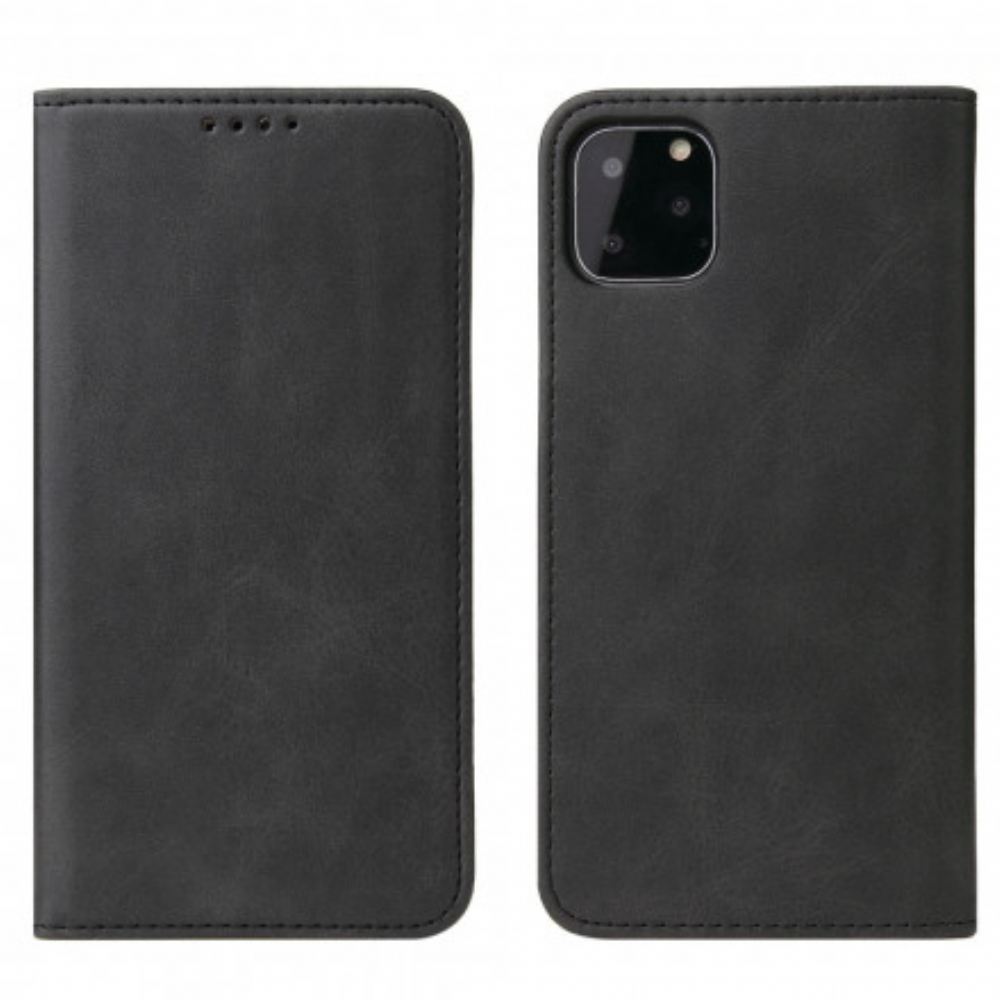 Kryty Na Mobil Na iPhone 11 Pro Flipové Pouzdro Obchodní Styl S Koženým Efektem Plus