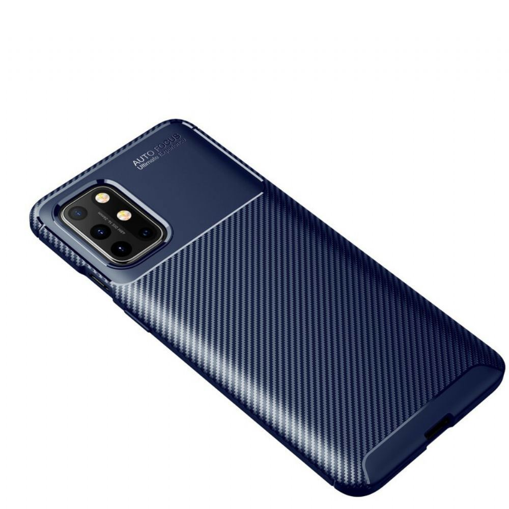 Kryt Na OnePlus 8T Flexibilní Textura Uhlíkových Vláken