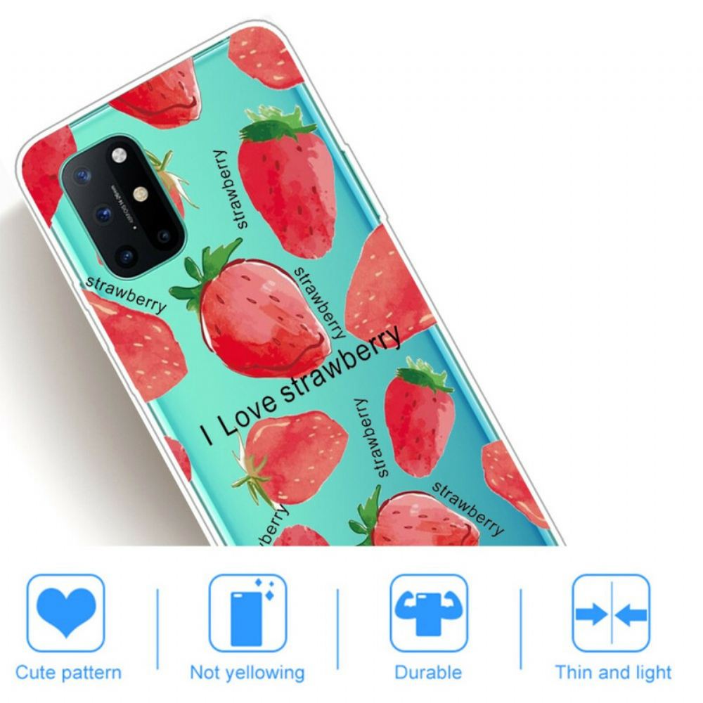 Kryt Na OnePlus 8T Jahoda / Miluji Jahody