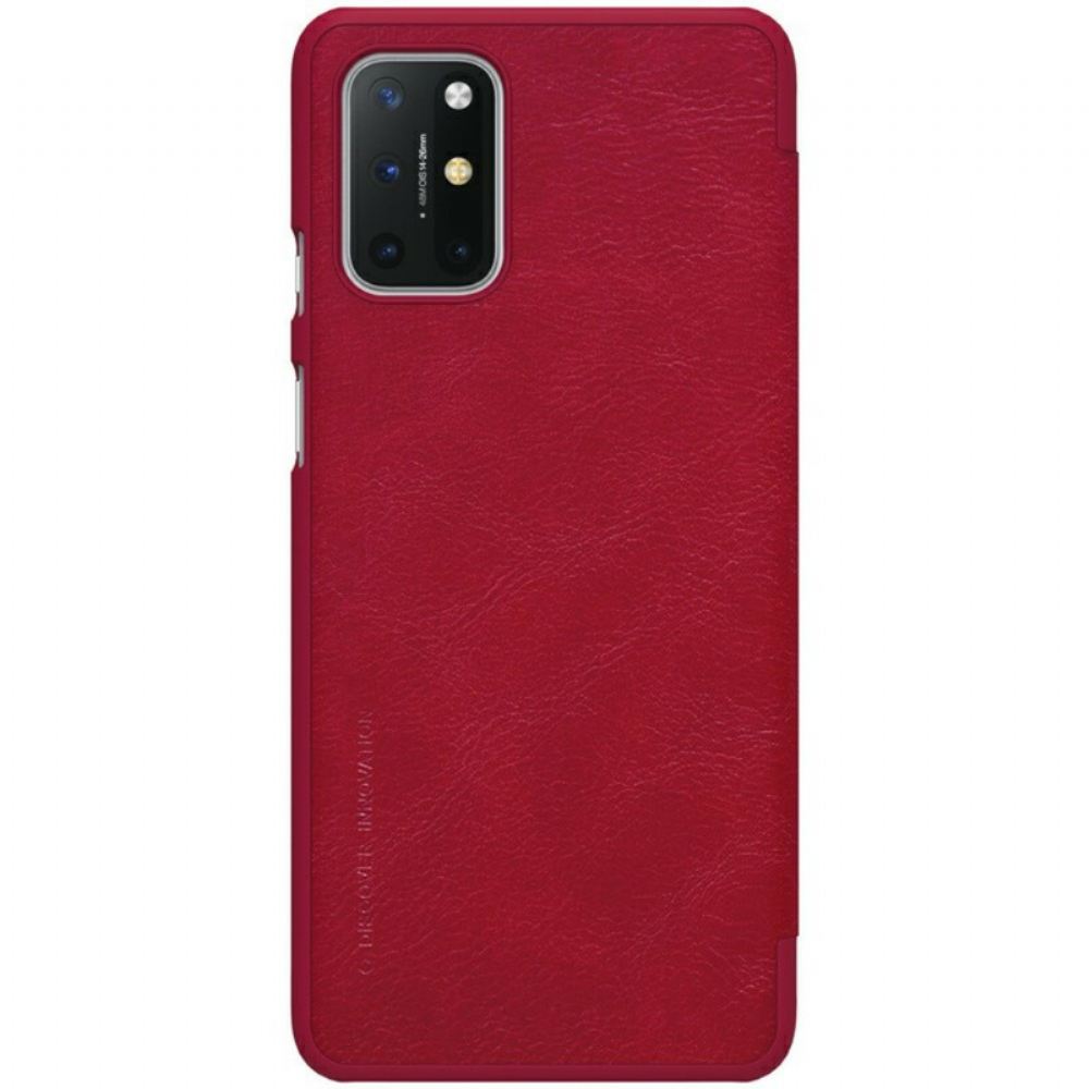 Kryty Na Mobil Na OnePlus 8T Flipové Pouzdro Série Nillkin Qin