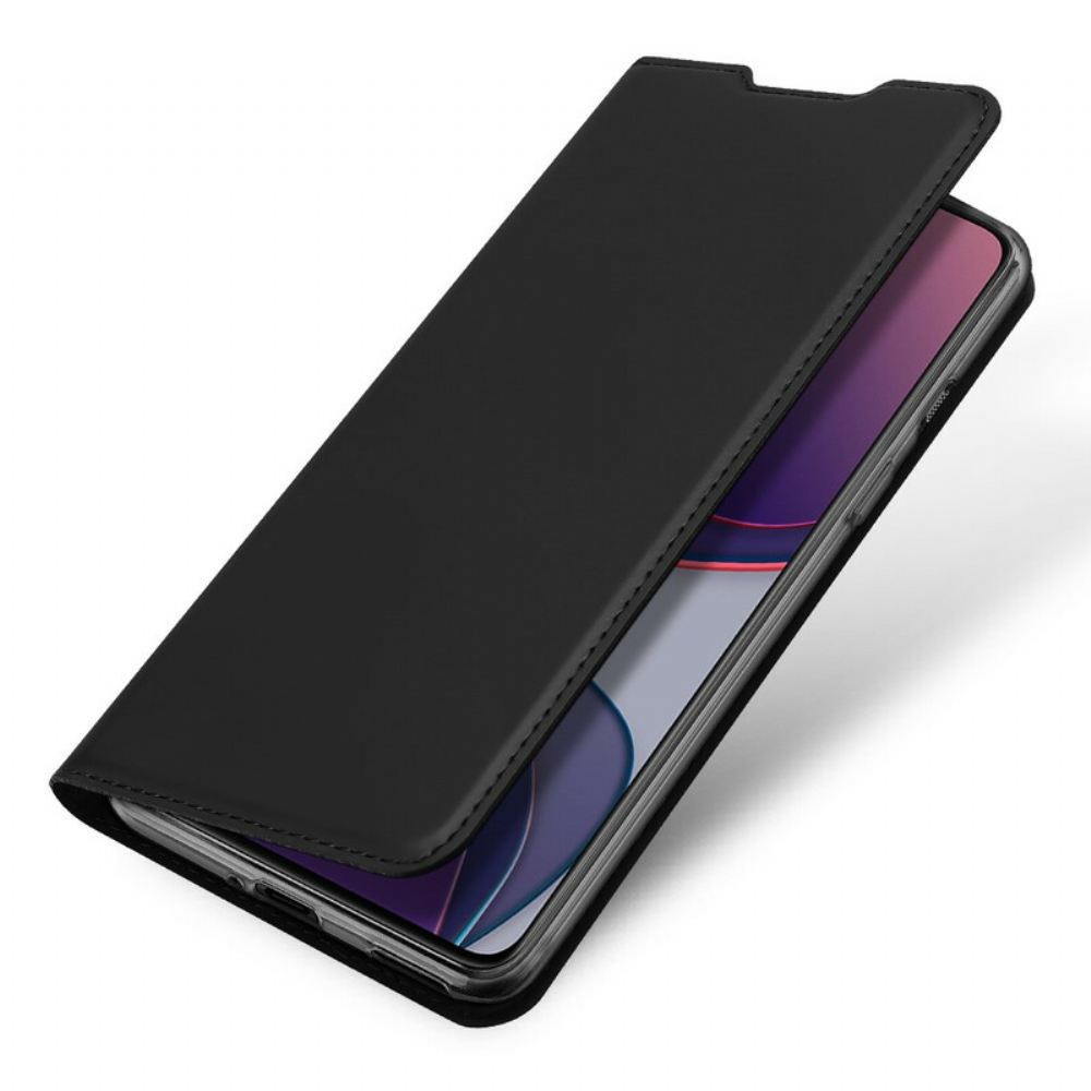 Kryty Na Mobil Na OnePlus 8T Flipové Pouzdro Skin Pro Dux Ducis